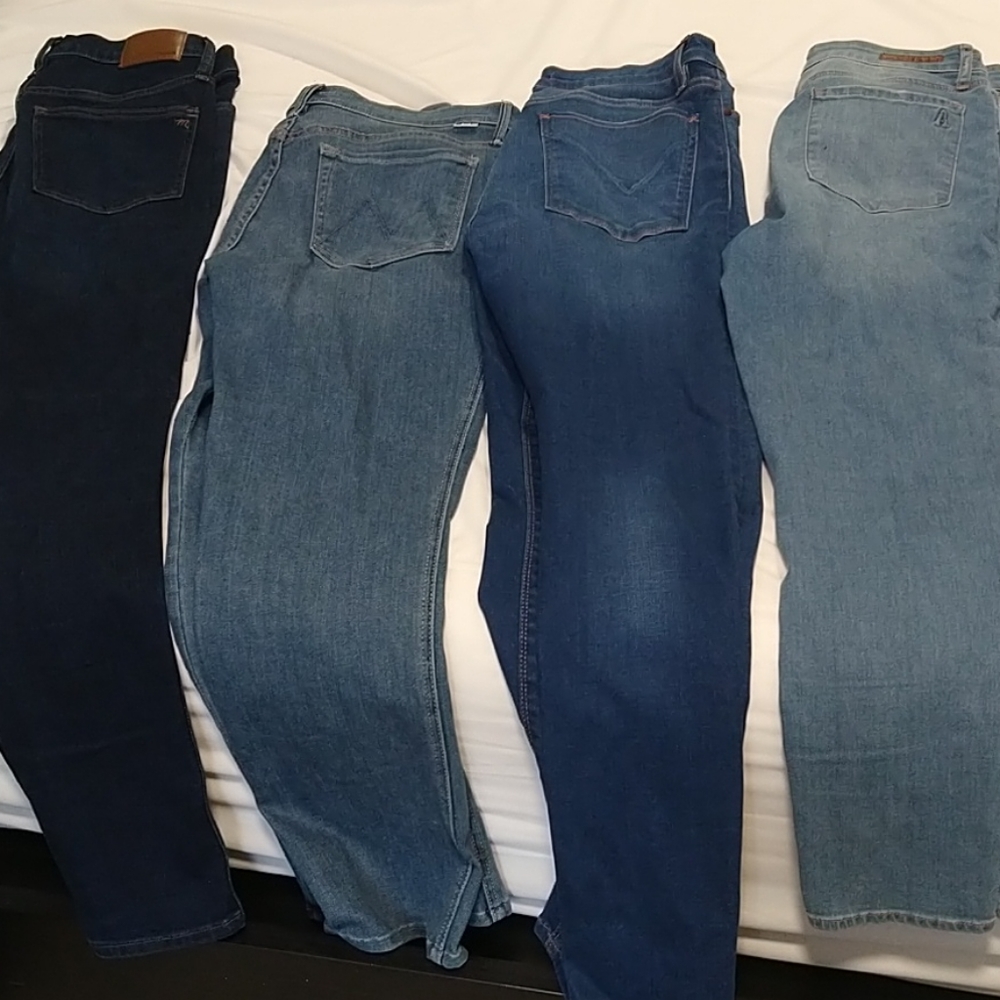 Bundle of 4 high end jeans